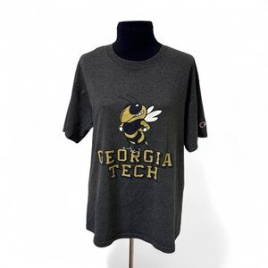 Champion Dark Gray Georgia Tech Tee